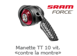 Manette TT 10 vitesse conter la montre Sram