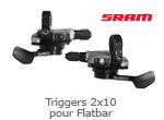 Trigger 2x10 pour Flatbar Sram