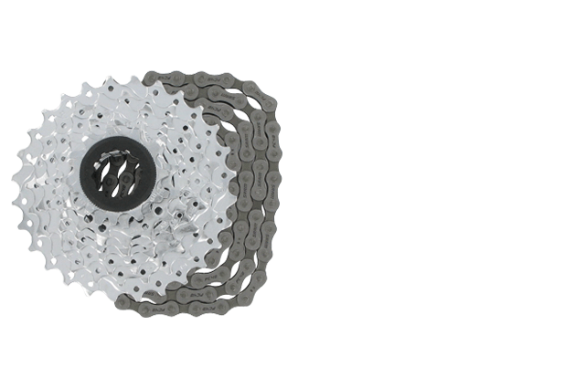 Cassette Sram PG 950 9 Vitesses VTT