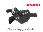 Attack trigger droite Sram