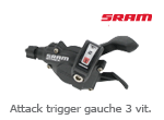 Attack trigger gauche 3 vitesses  Sram