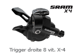 Trigger froite 8 vitesses Sram X4