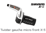 Trigger gauche vitesse micro front Sram X5
