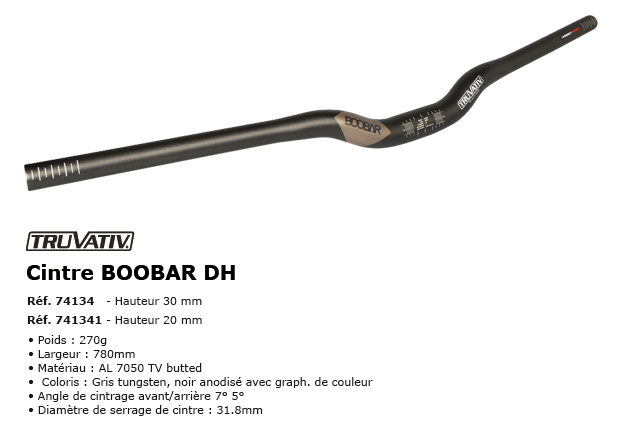 Cintre Boobar DH Truvativ