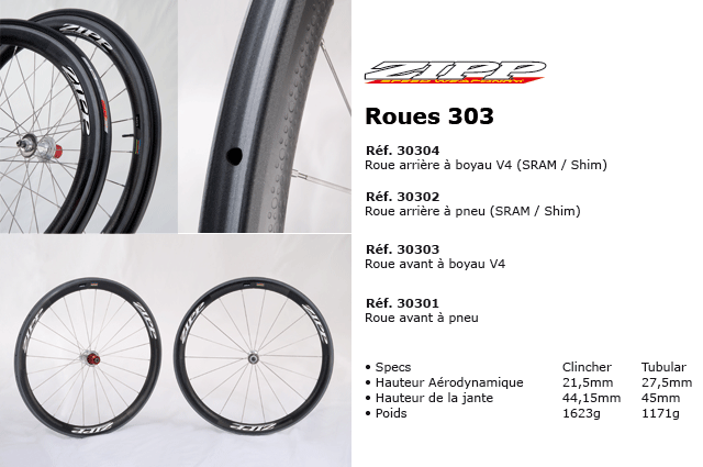 Roue Zipp 303